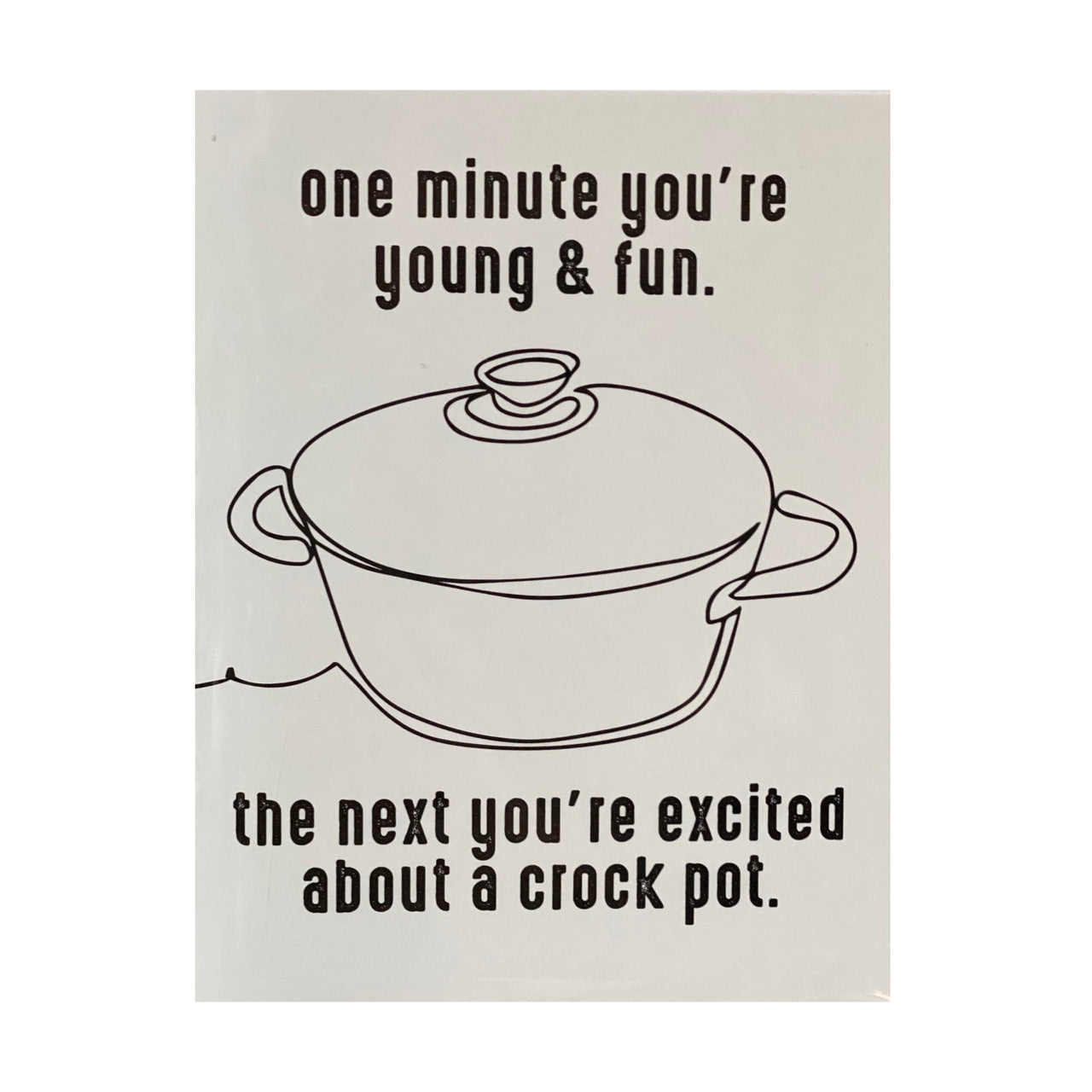 Crockpot Greeting Card