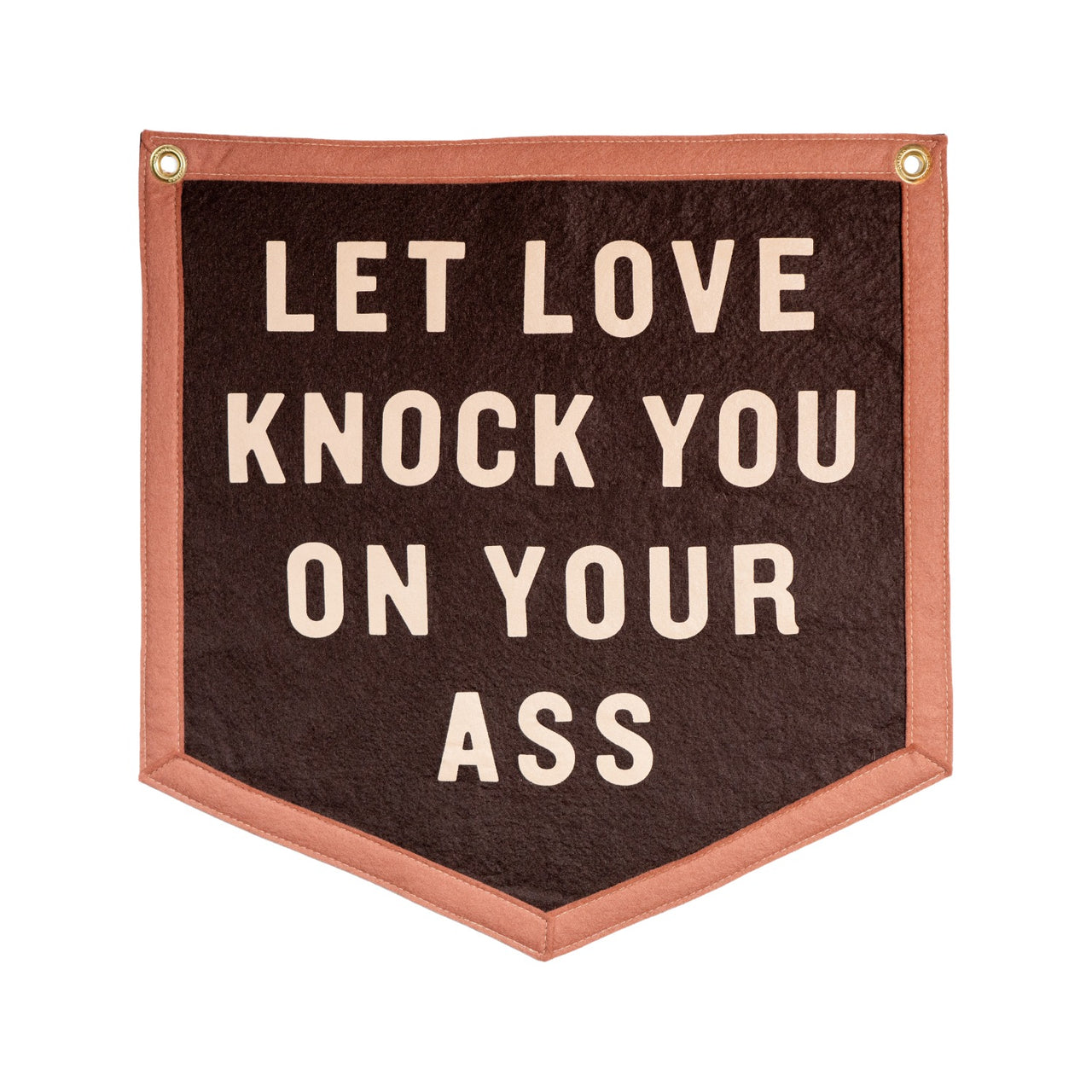 Let Love Knock You On Your Ass Camp Flag | Jason Isbell x Oxford Pennant