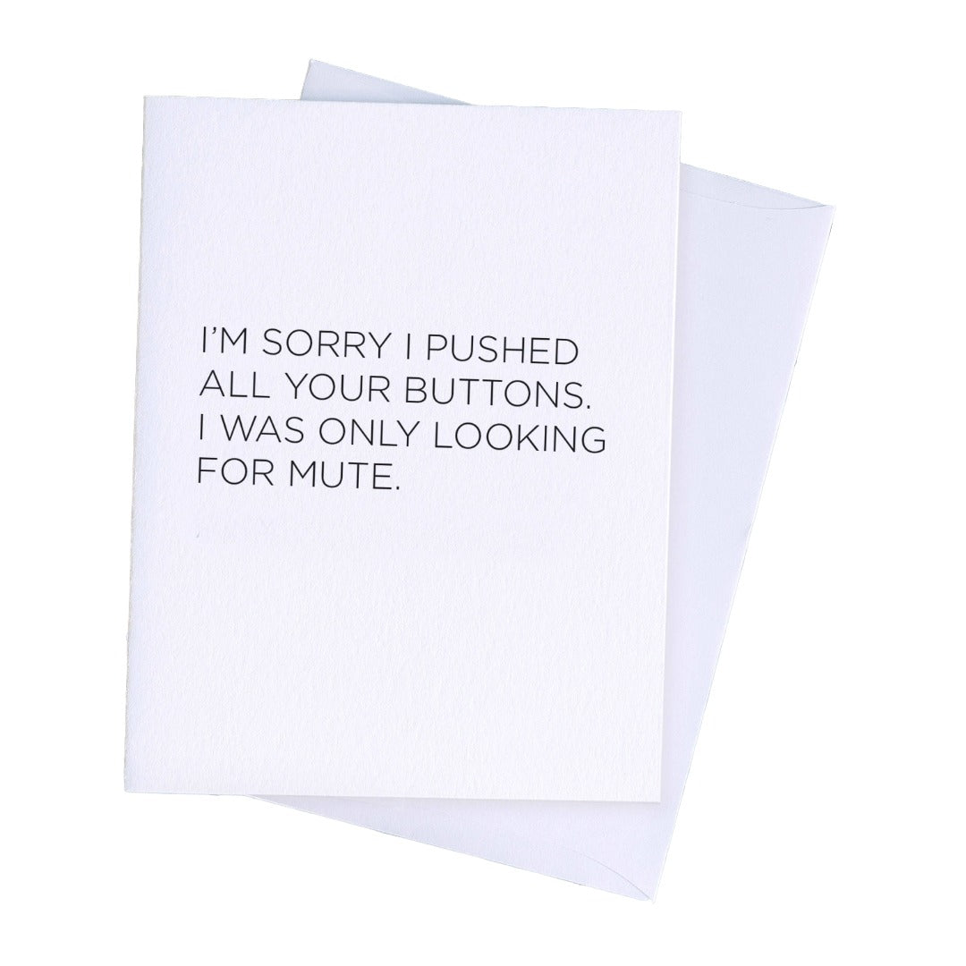 Looking For Mute Card
