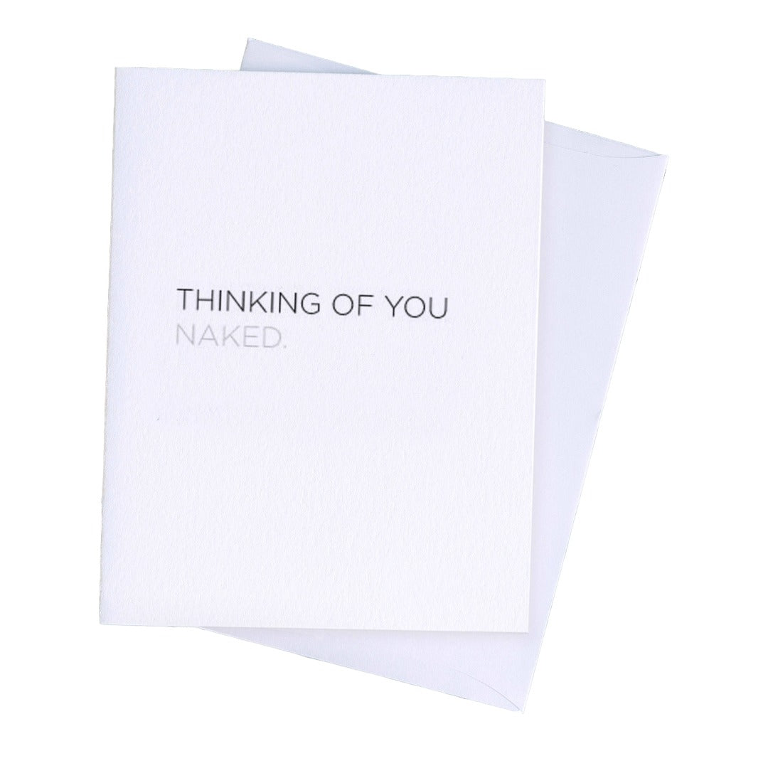 Thinking Of You Naked Card