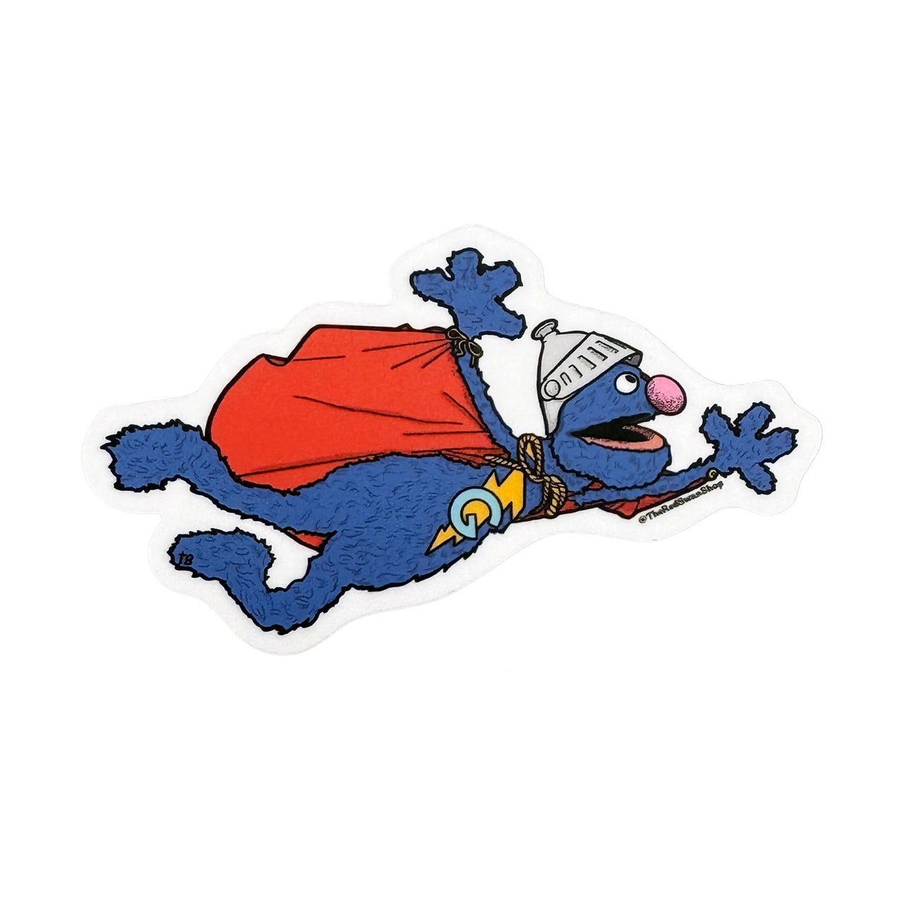 Super Grover Sticker