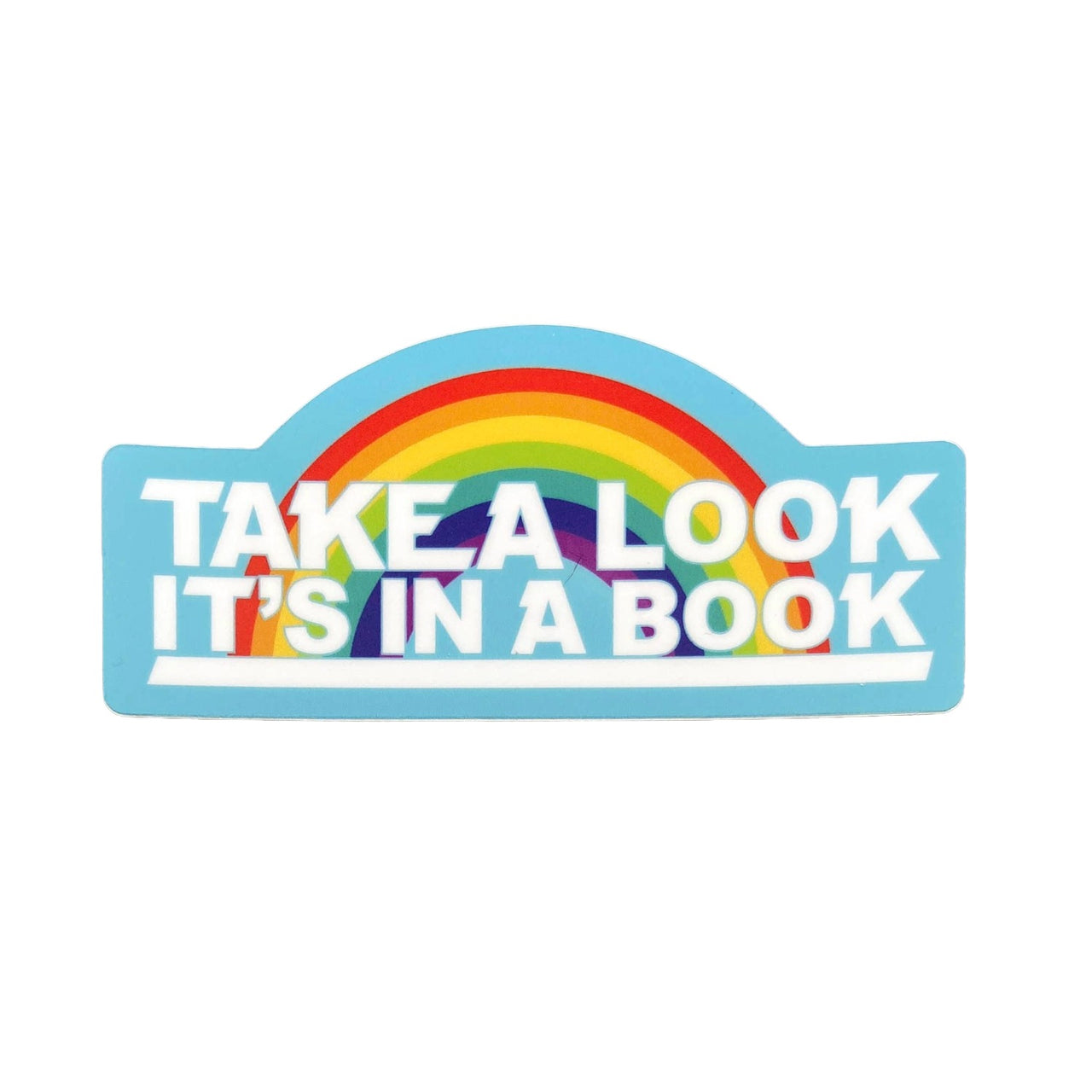Reading Rainbow Sticker
