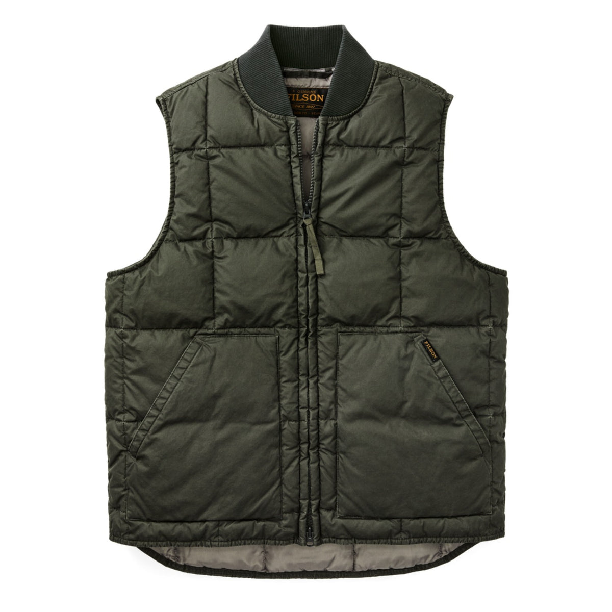 Heritage Cotton Down Vest | Beluga