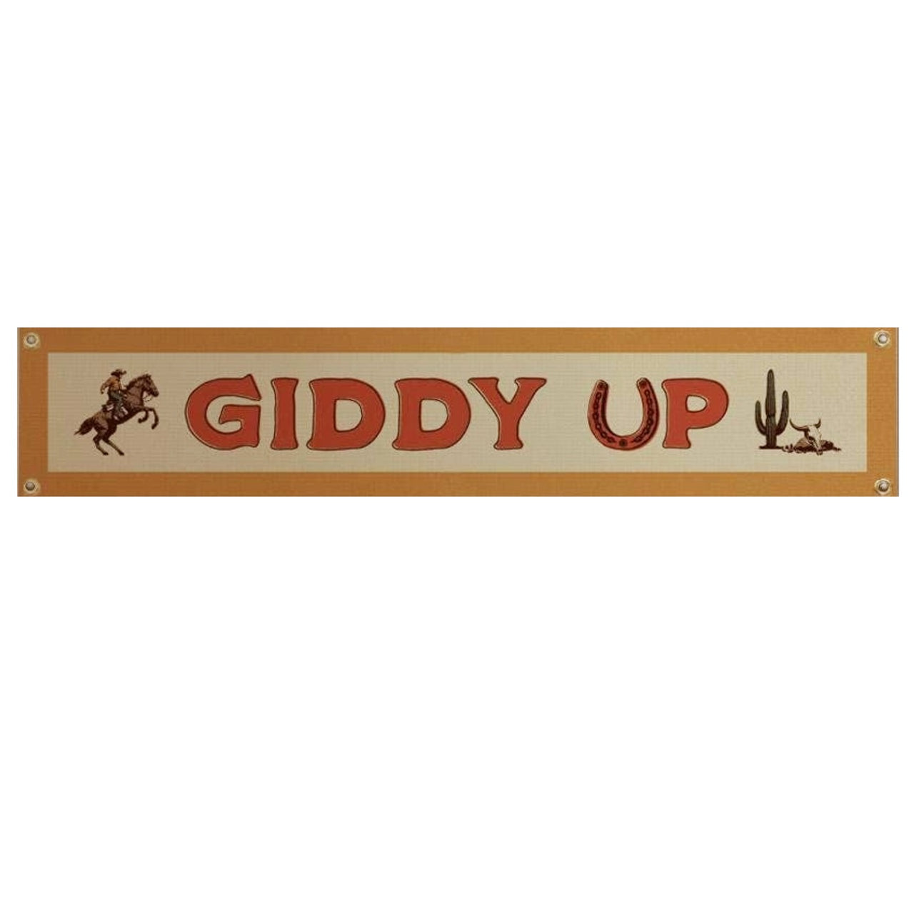 Giddy Up Felt Banner