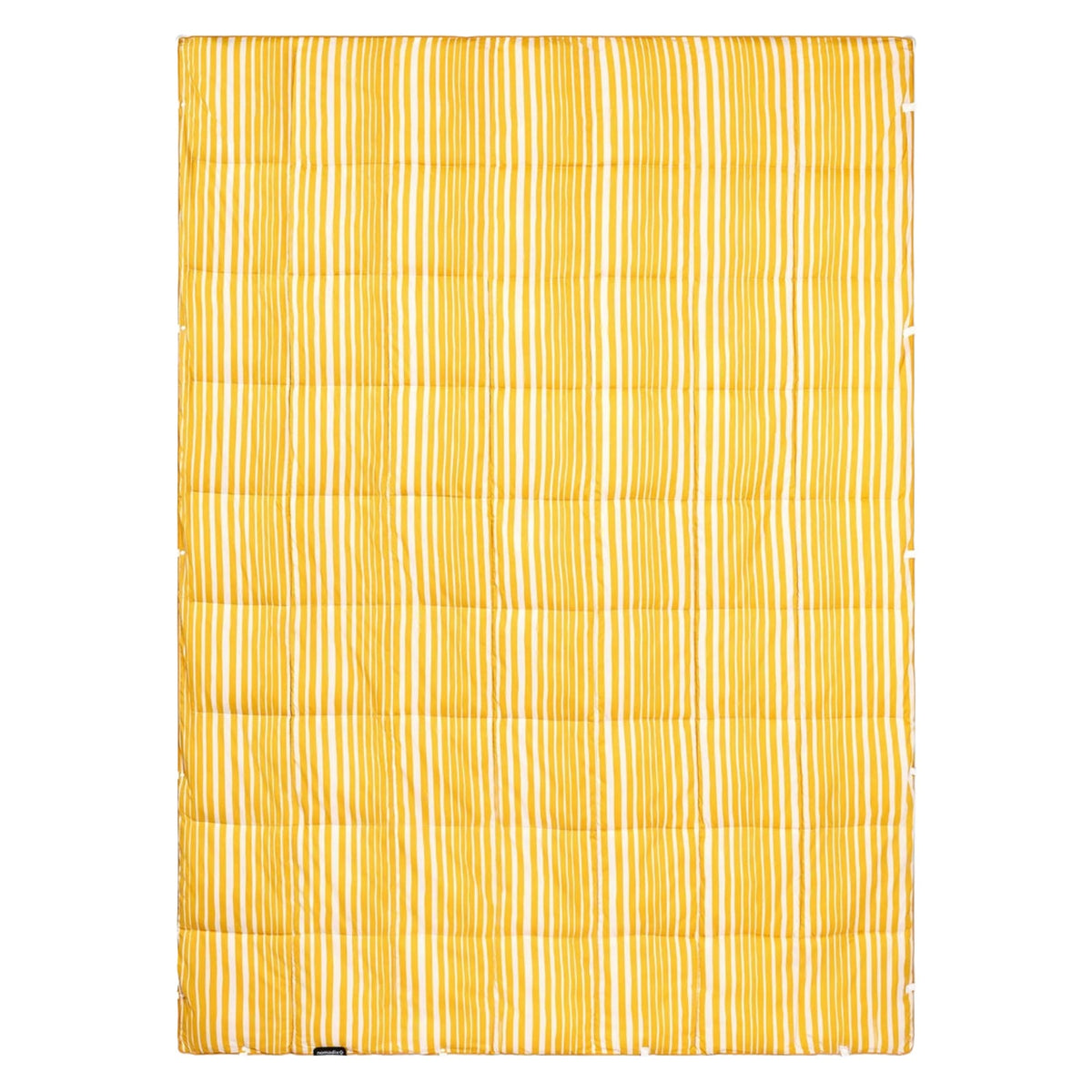 Puffer Blanket | Heritage Stripe Amber Sun