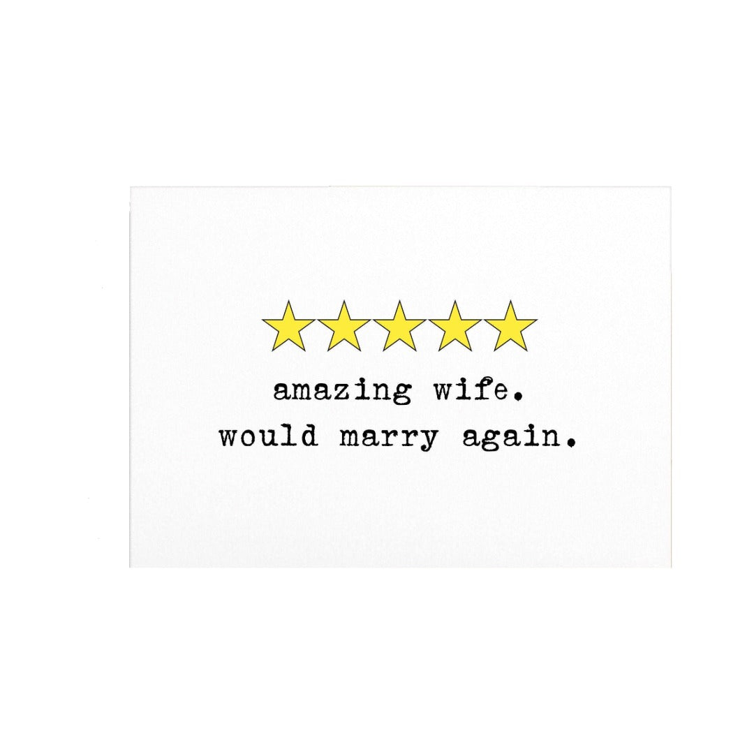 5 Star Wife Card
