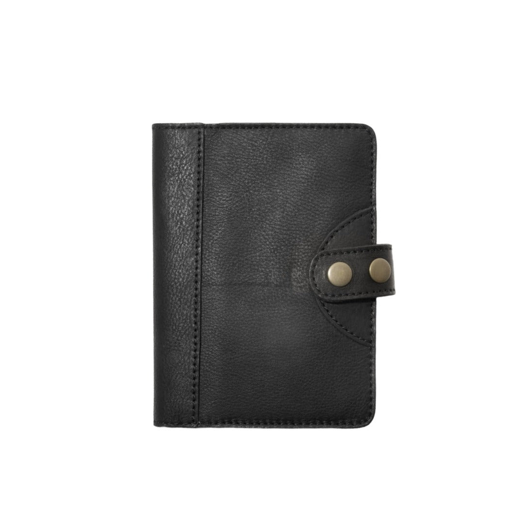 Small Leather Journal Cover | Black