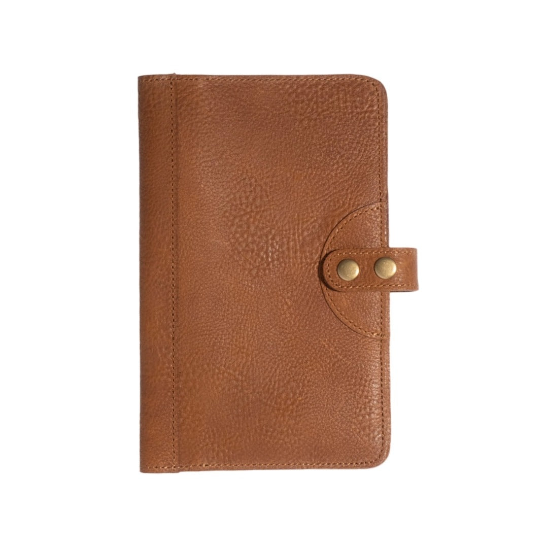 Medium Leather Journal Cover | Tan