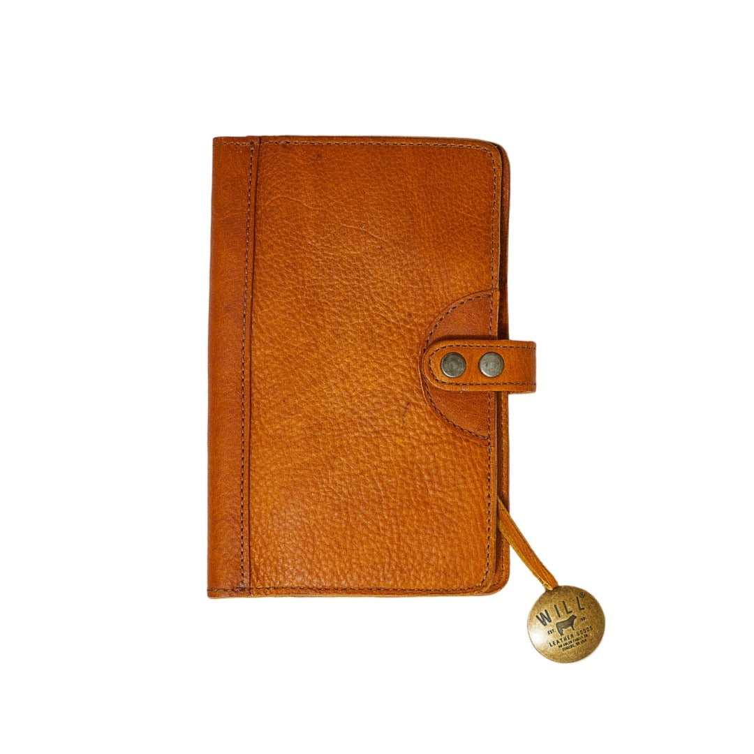 Medium Leather Journal Cover | Cognac