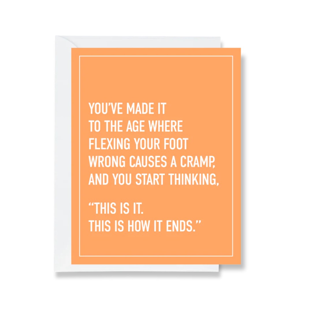 How It Ends Card