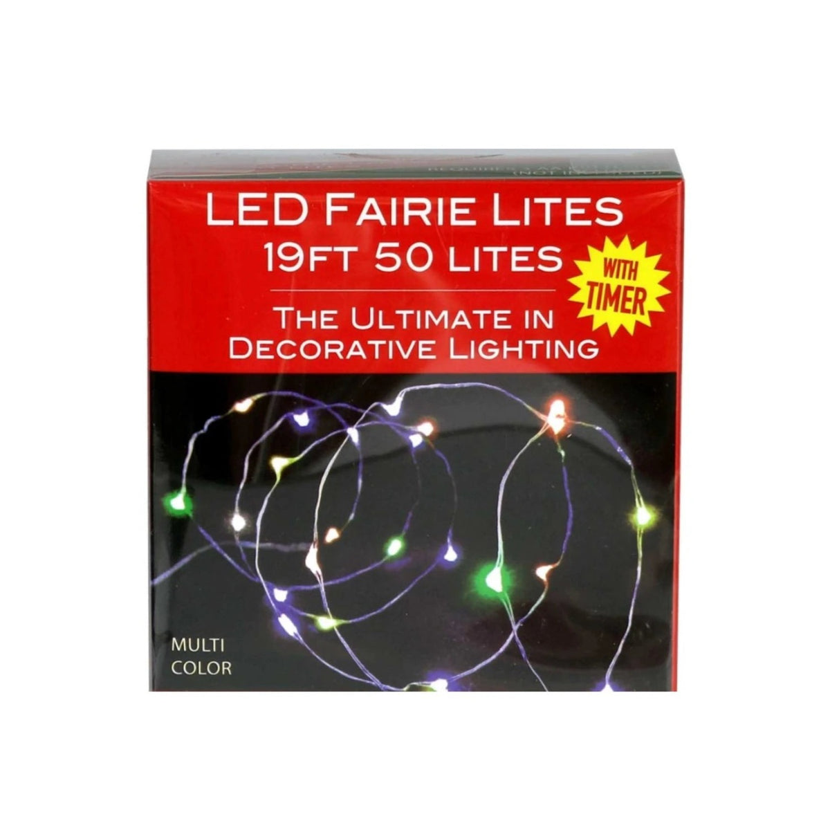 Battery-Operated Multicolored LED Light Set