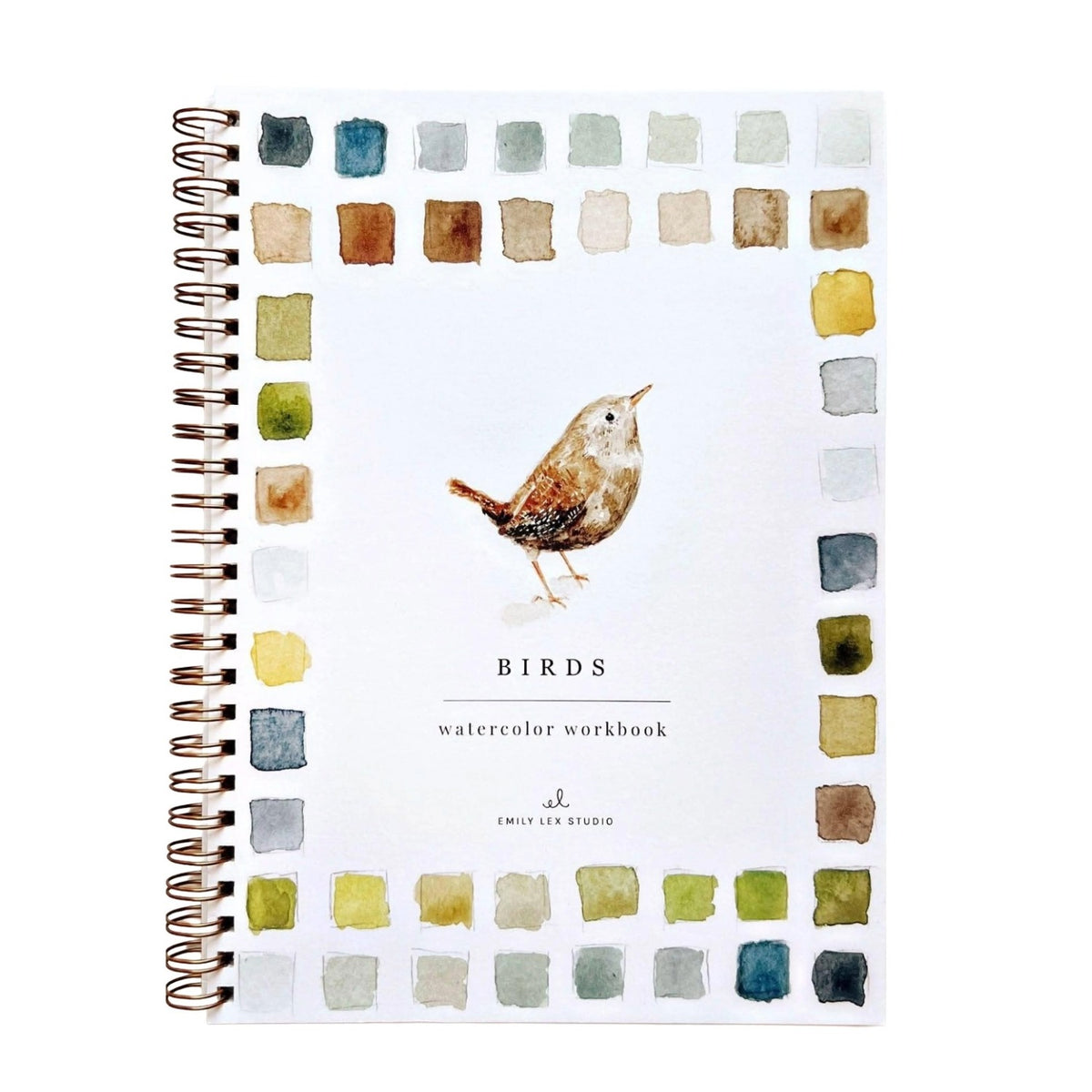 Birds Watercolor Workbook