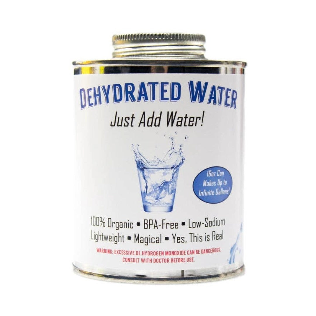 Dehydrated Water Can