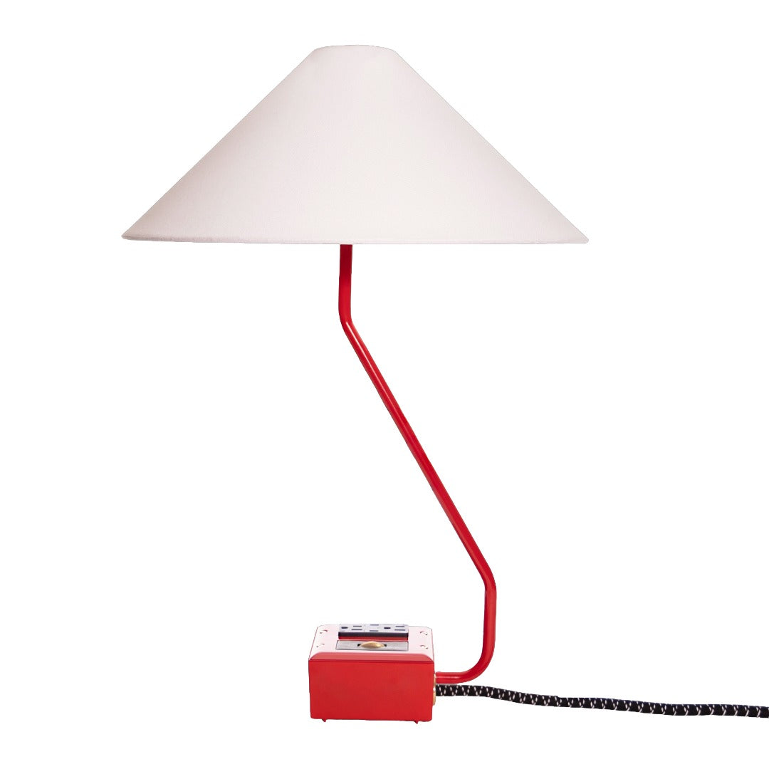Eugene Fade Smart USBC Table Lamp | Bottle Rocket Red