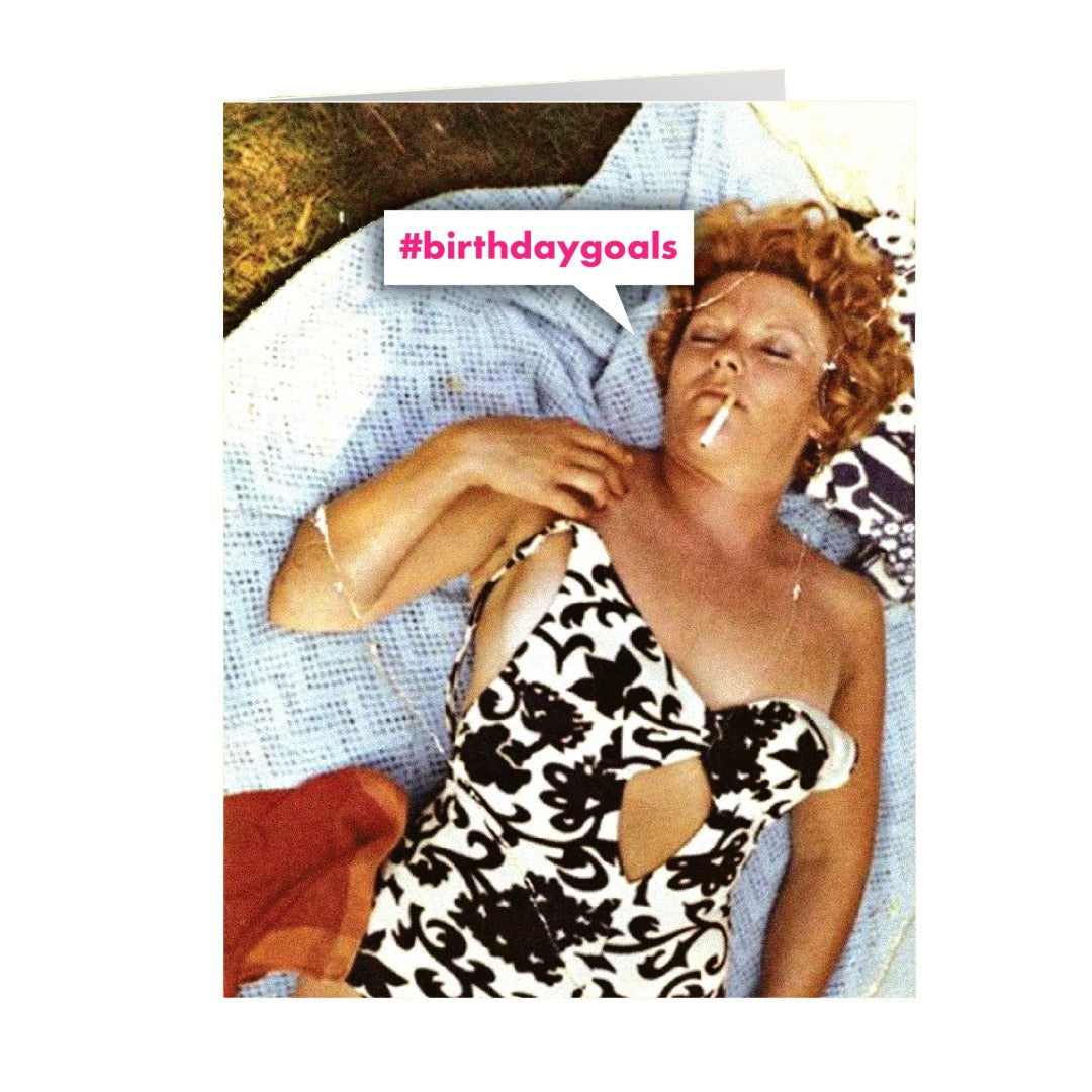 Birthday Goals Card