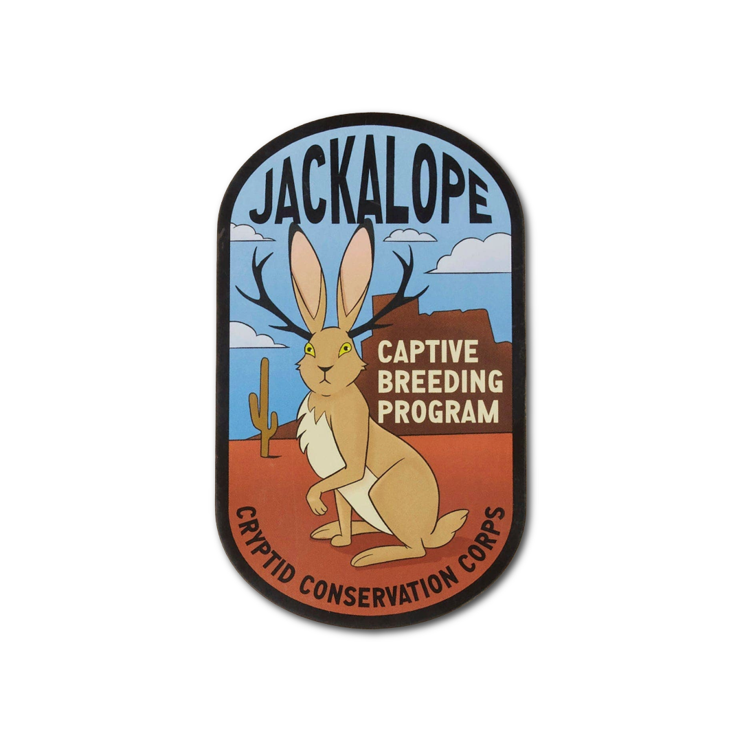 Jackalope Sticker