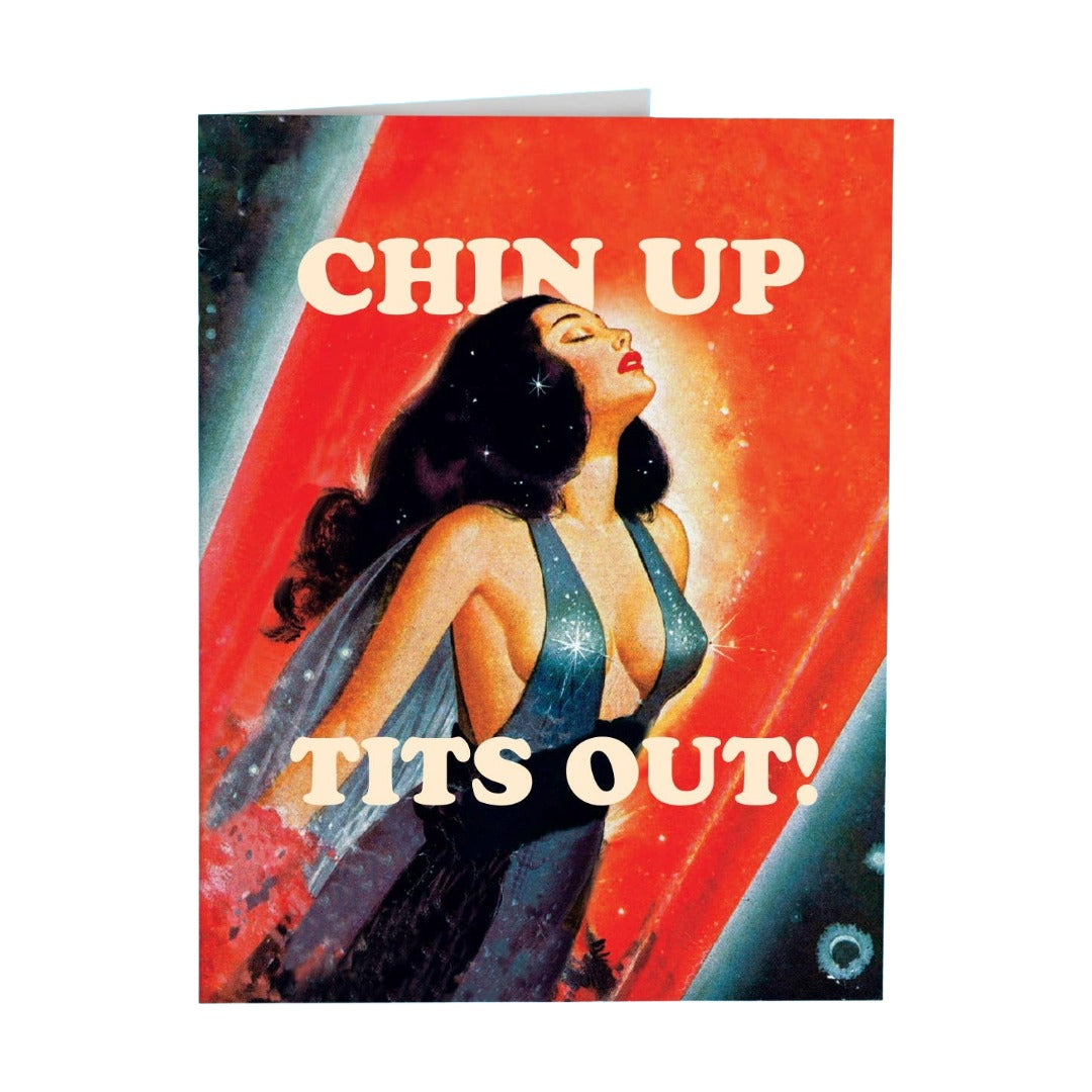 Space Tits!  Card