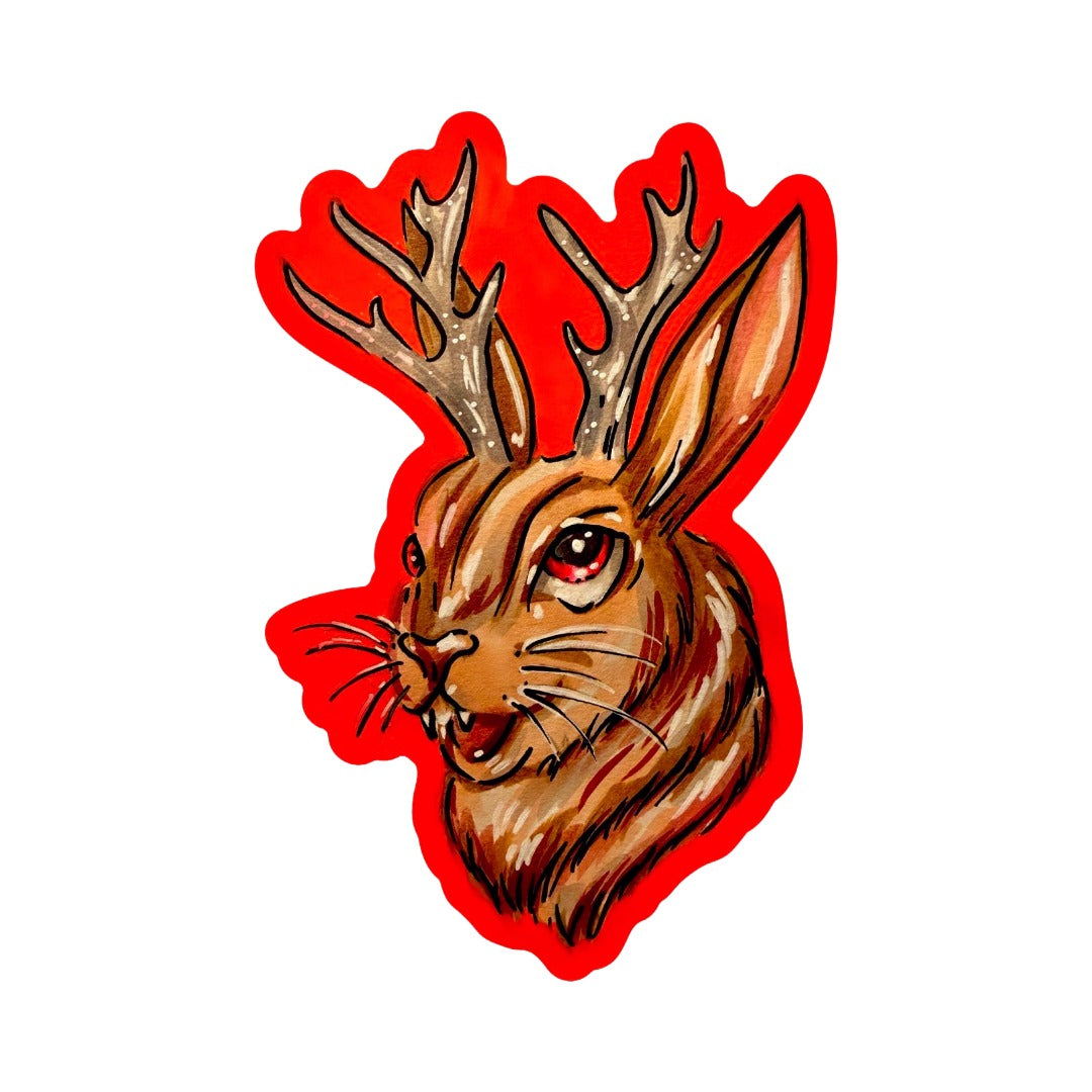 Jackalope Sticker