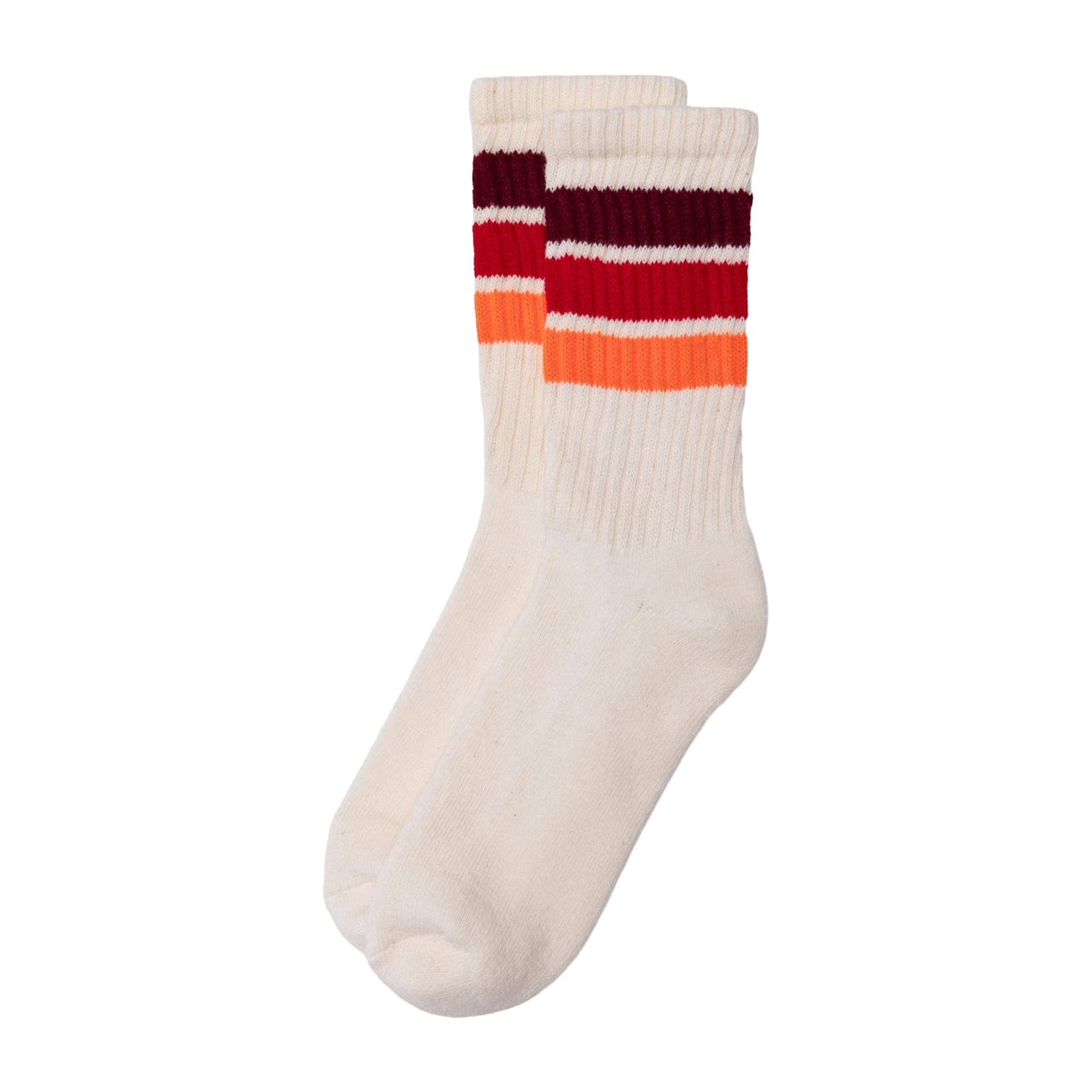 The Retro Birthday Stripe Crew | Red