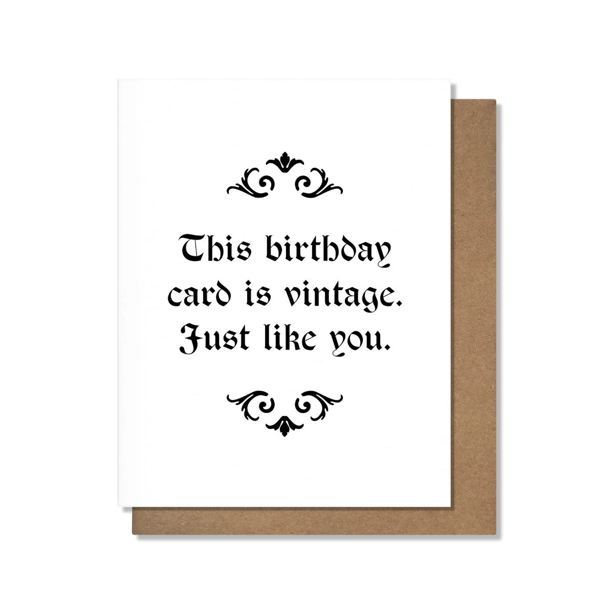 This Card Is Vintage Card