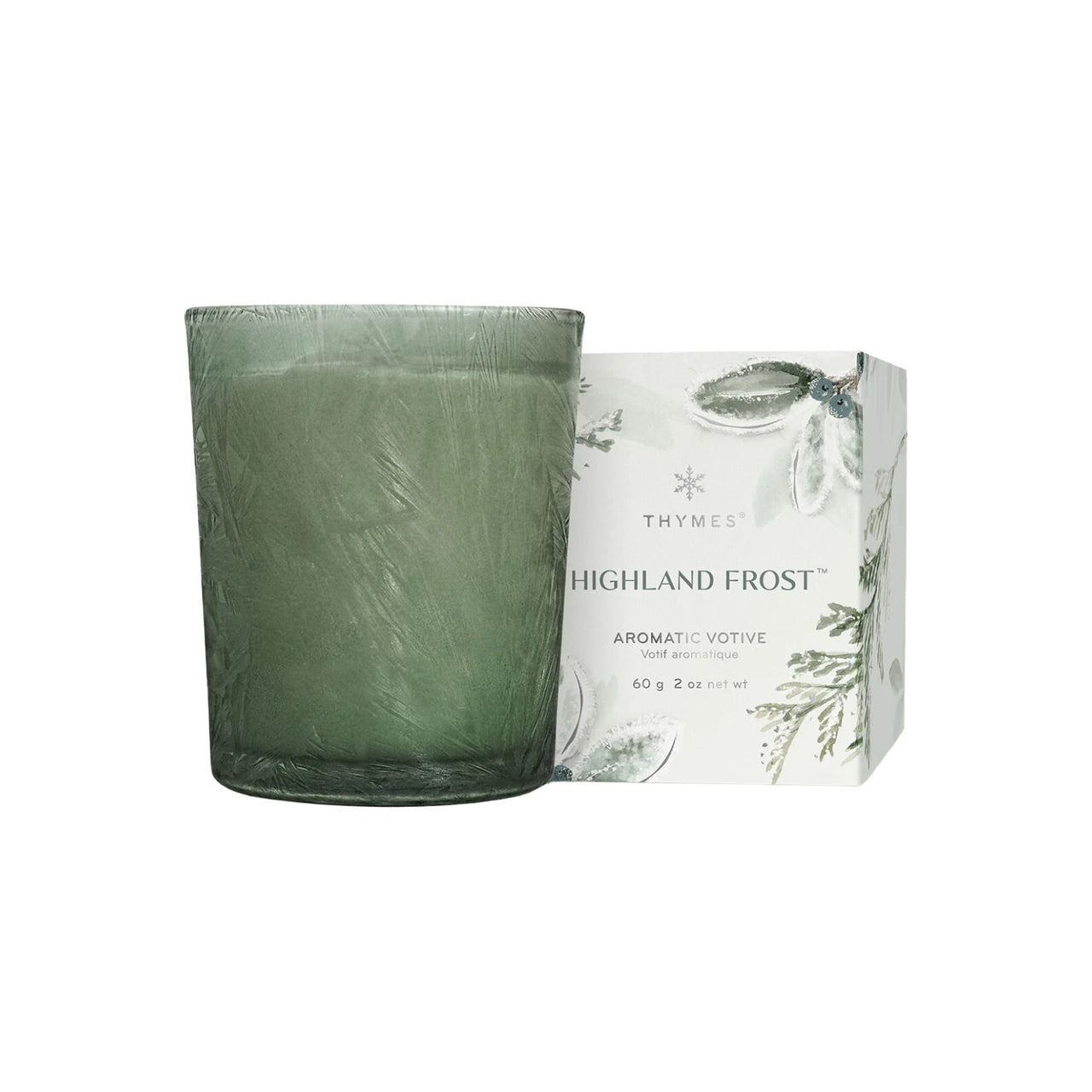 Highland Frost Boxed Votive Candle