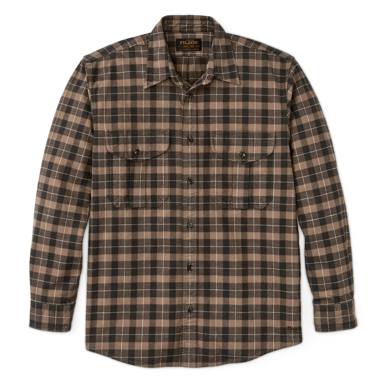 Alaskan Guide Shirt | Light Brown & Peat & Multi Plaid