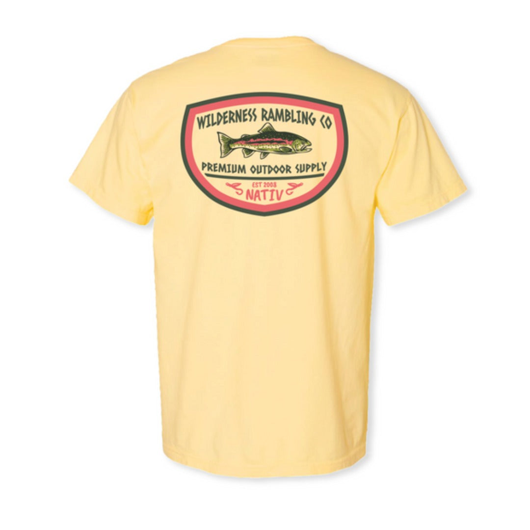 Fish Badge Tee | Butter