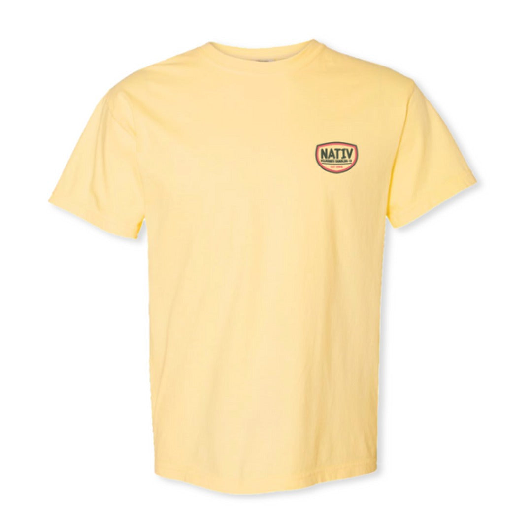 Fish Badge Tee | Butter