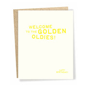 Golden Oldies Card - Domestic Domestic