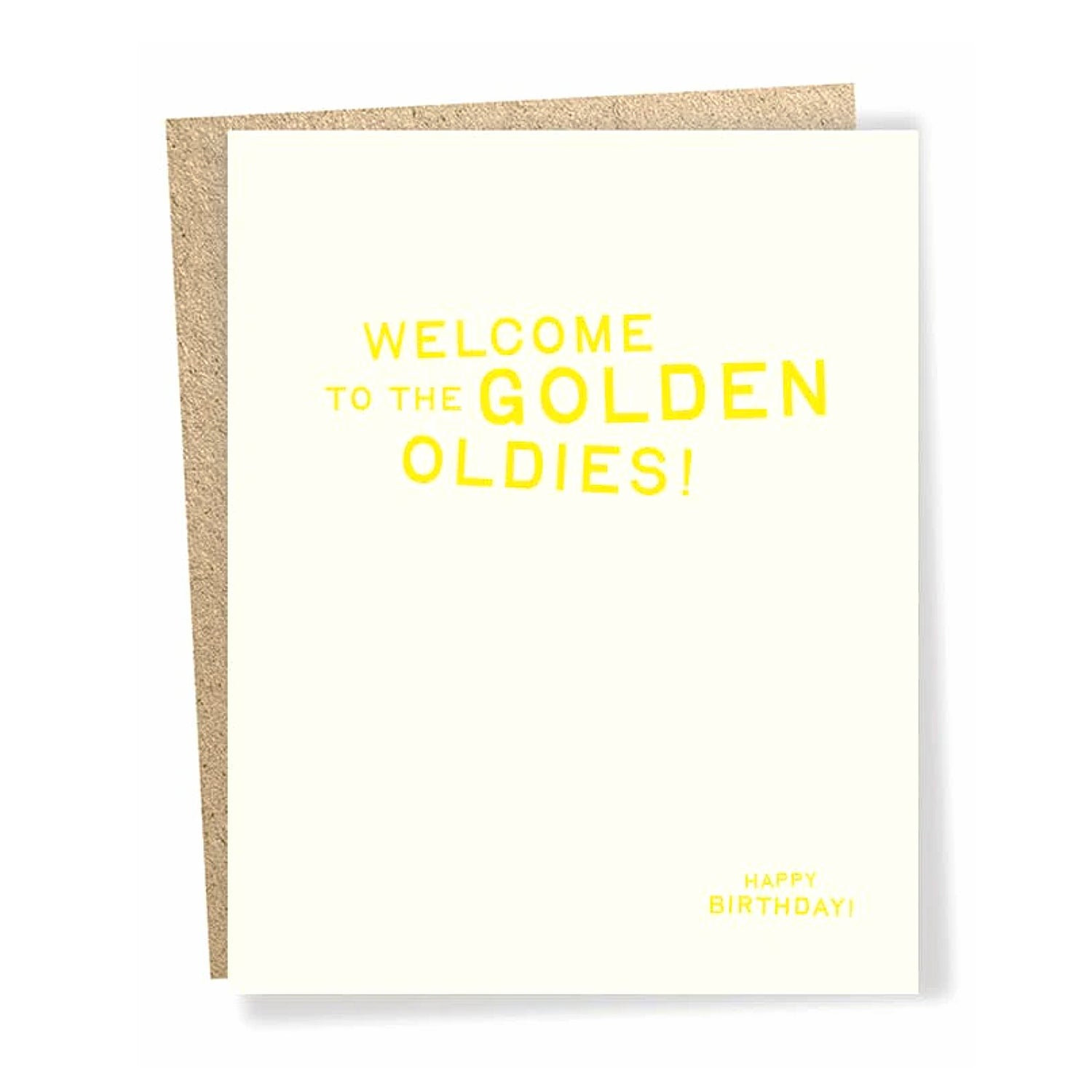 Golden Oldies Card - Domestic Domestic
