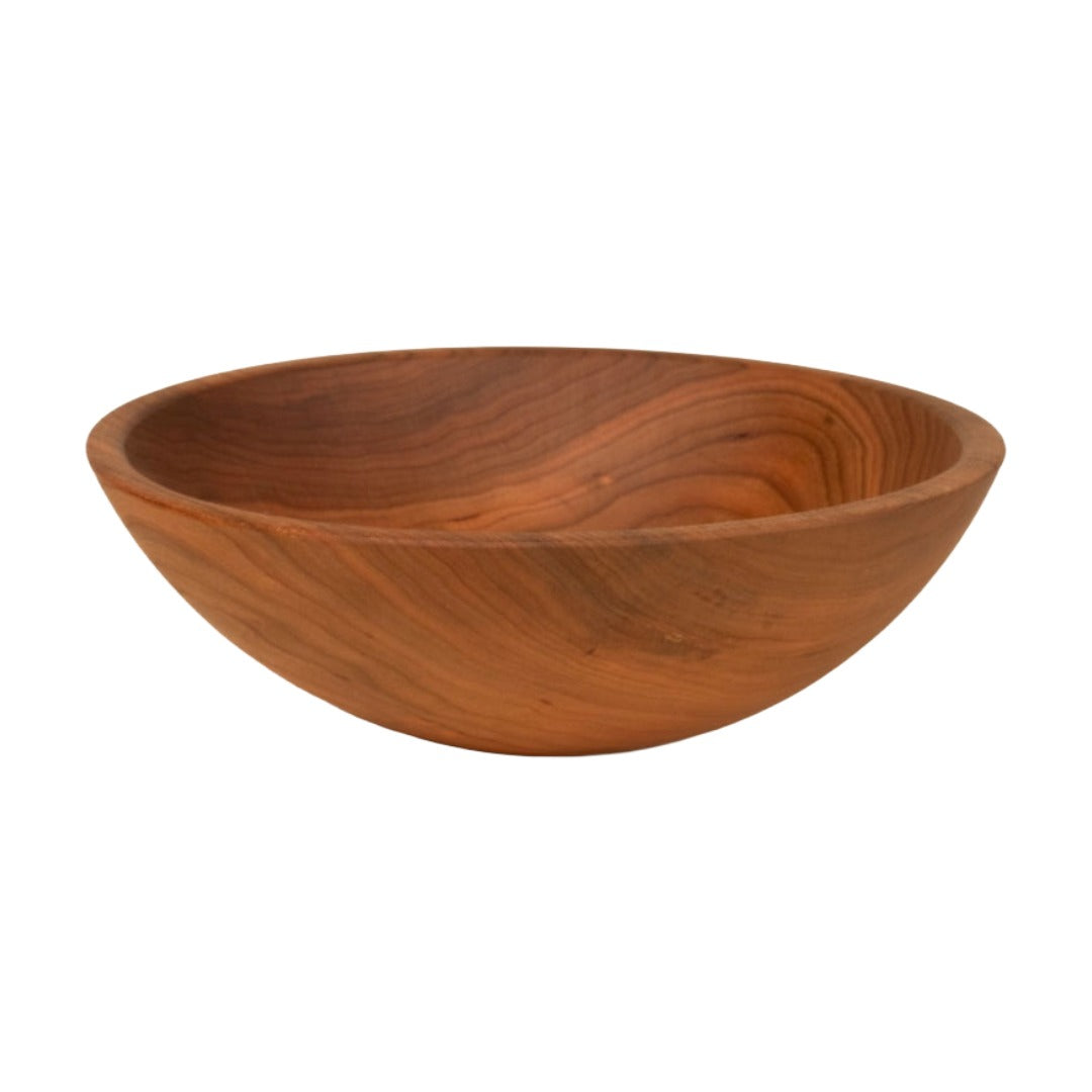 Solid Wood Bowl | Cherry 9"