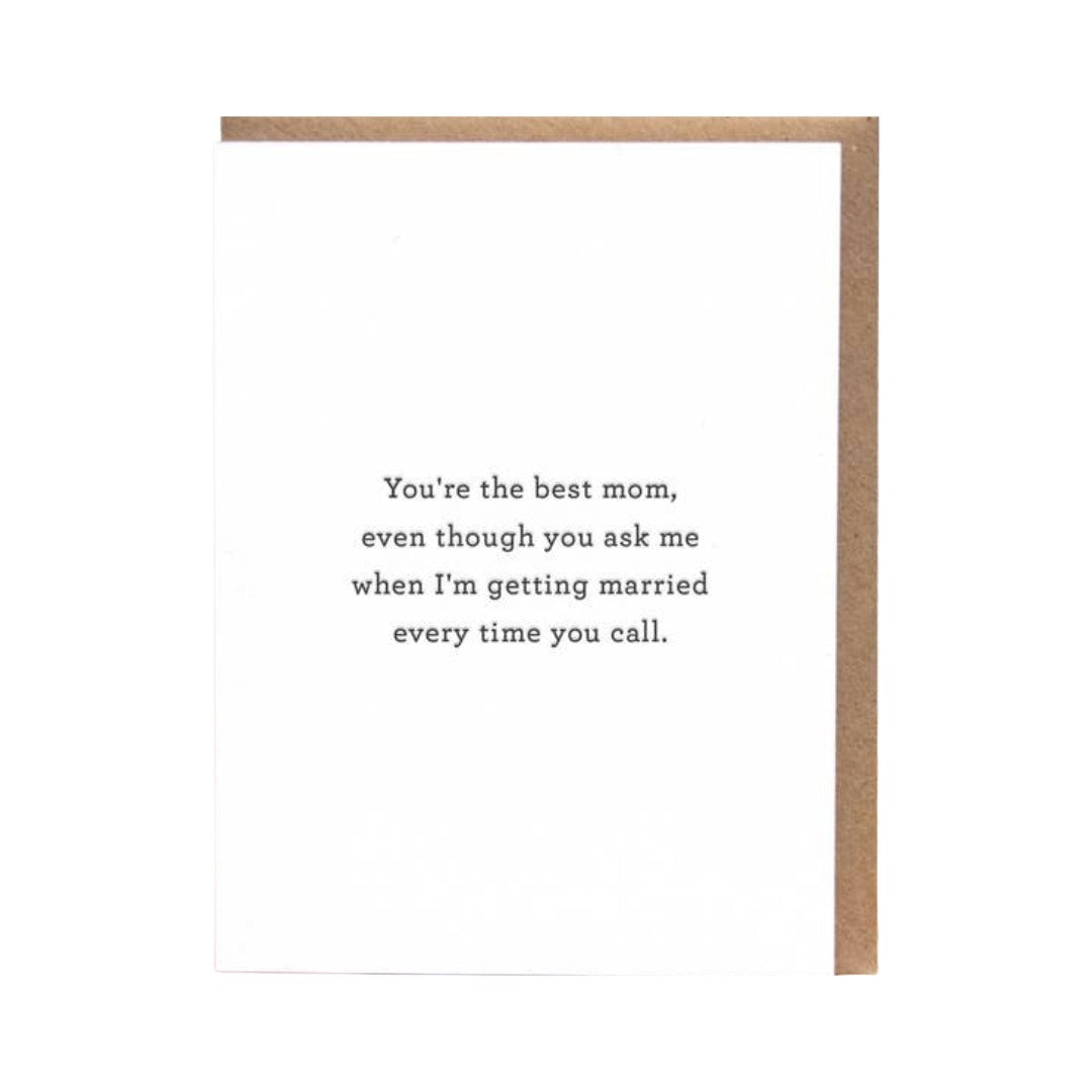 Best Mom Married Card