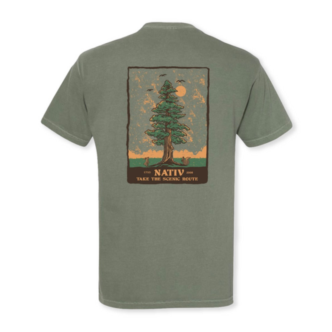 Pine Tee | Moss