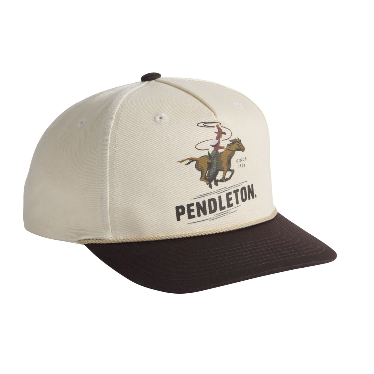 Novelty Snapback Hat | Cowboy Ivory
