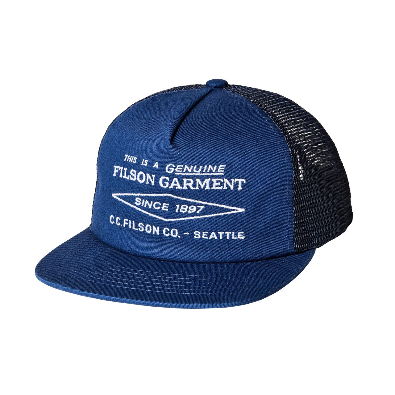 Diamond Trucker Mesh Cap | Blue