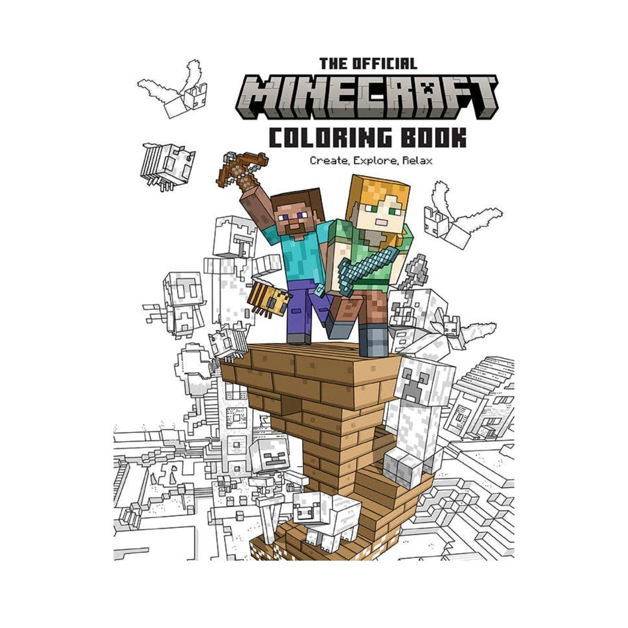 The Official Minecraft Coloring Book