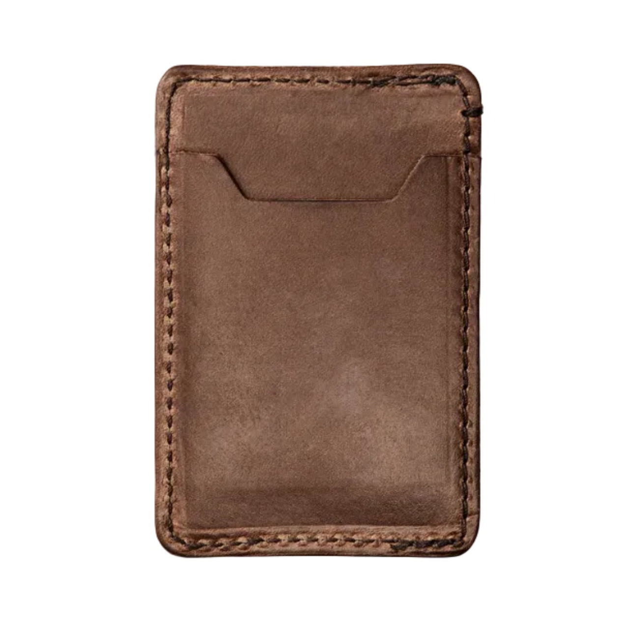 Leather Card Case | Natural Bown