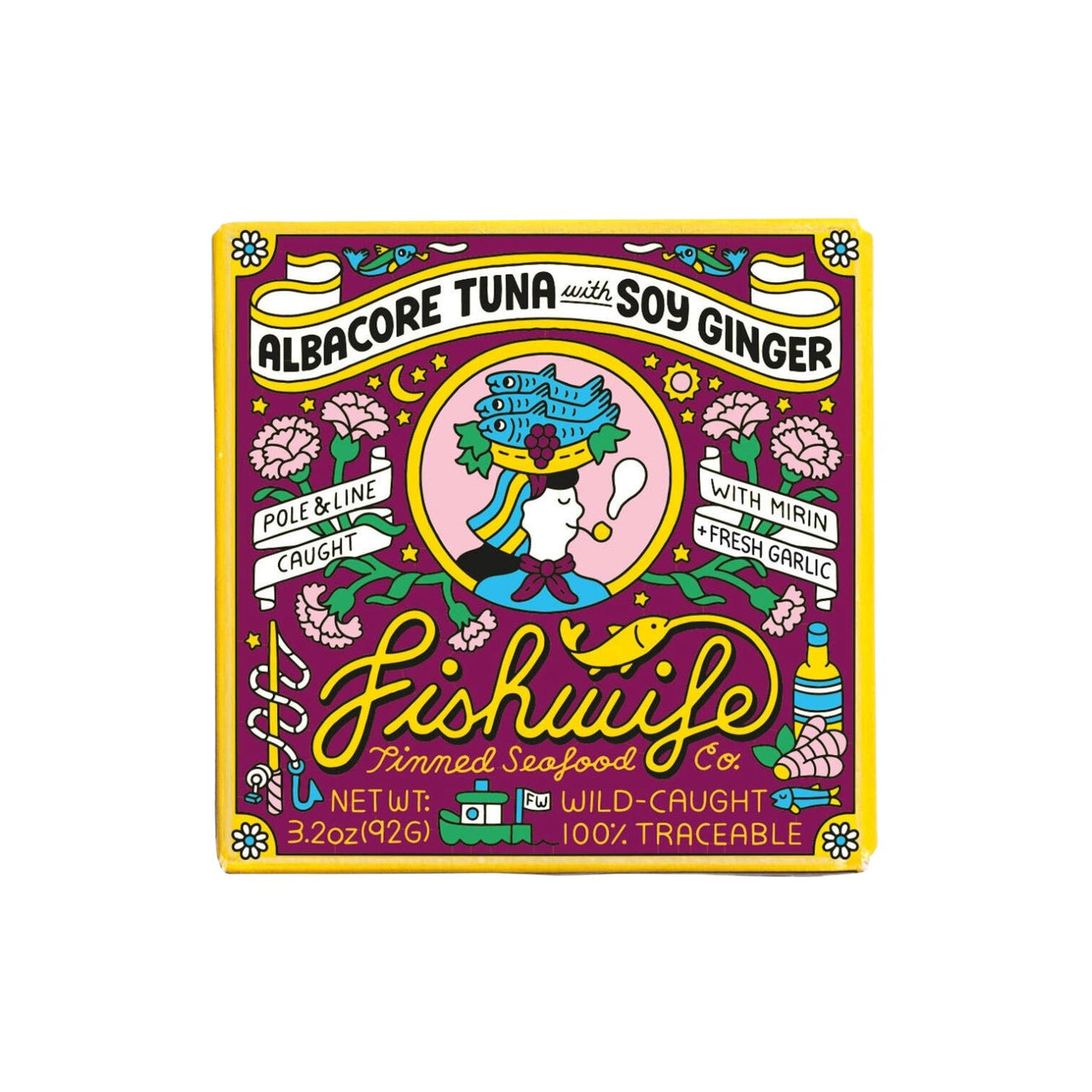 Albacore Tuna with Soy Ginger