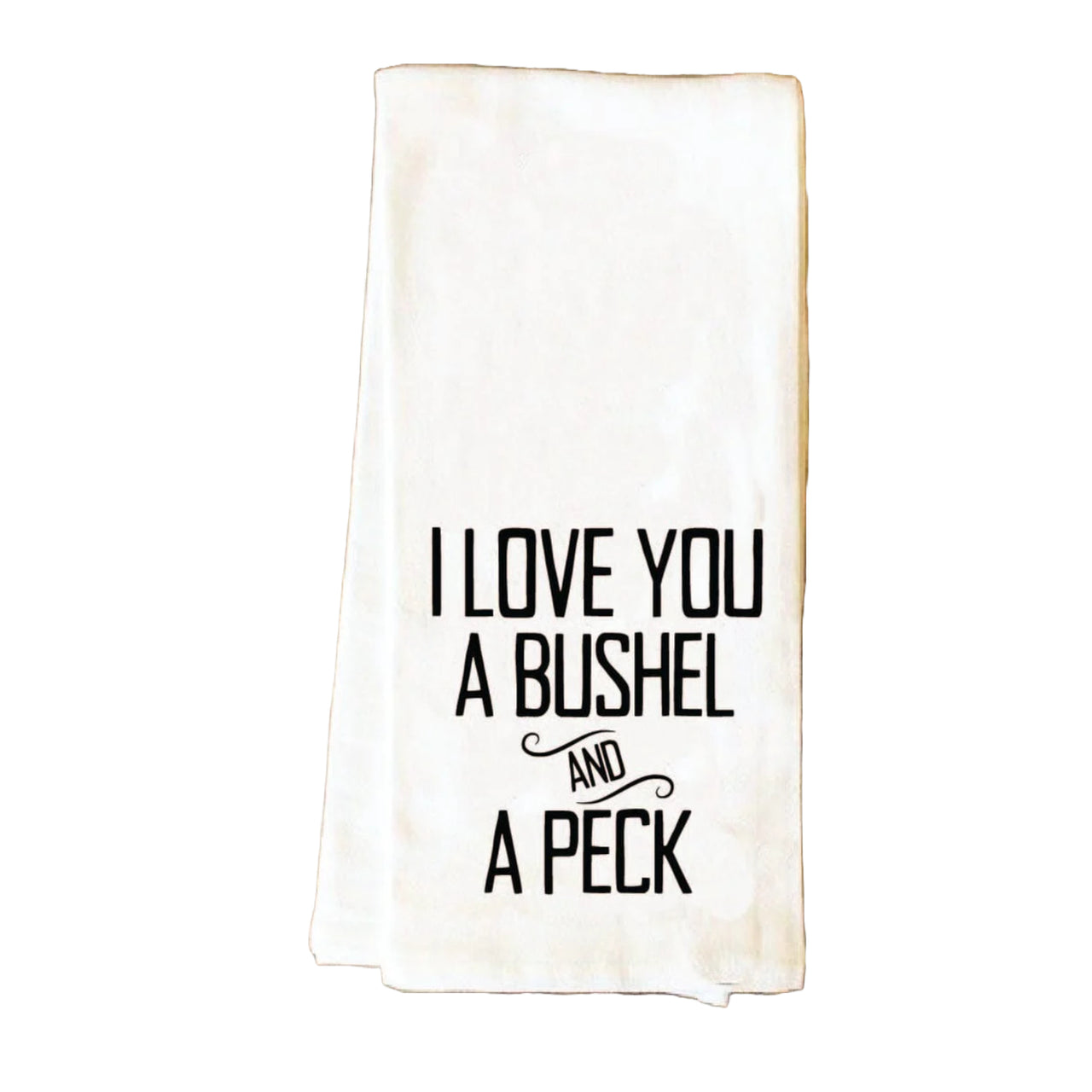 A Bushel and a Peck Tea Towel