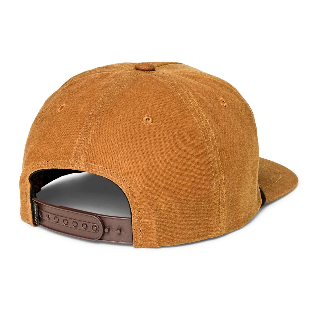 Waxed Trucker Cap | Gold Brown Scenic