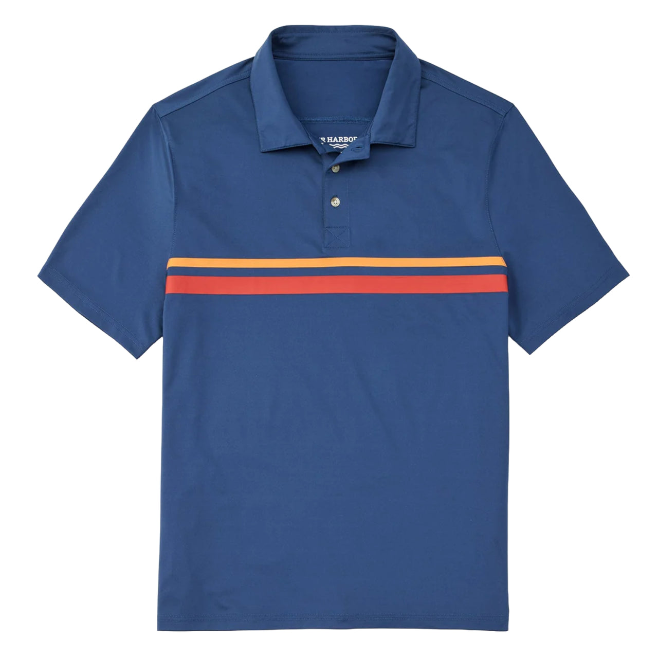 The Midway Polo | Red Comp Stripe