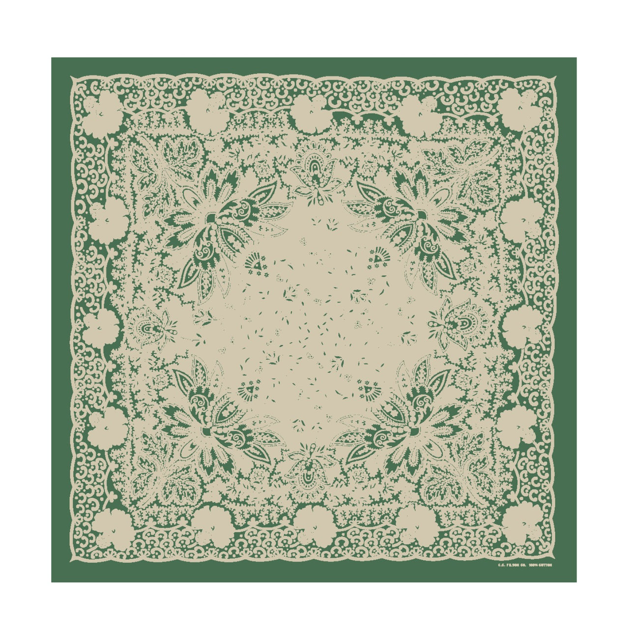 Paisley Bandana | Green
