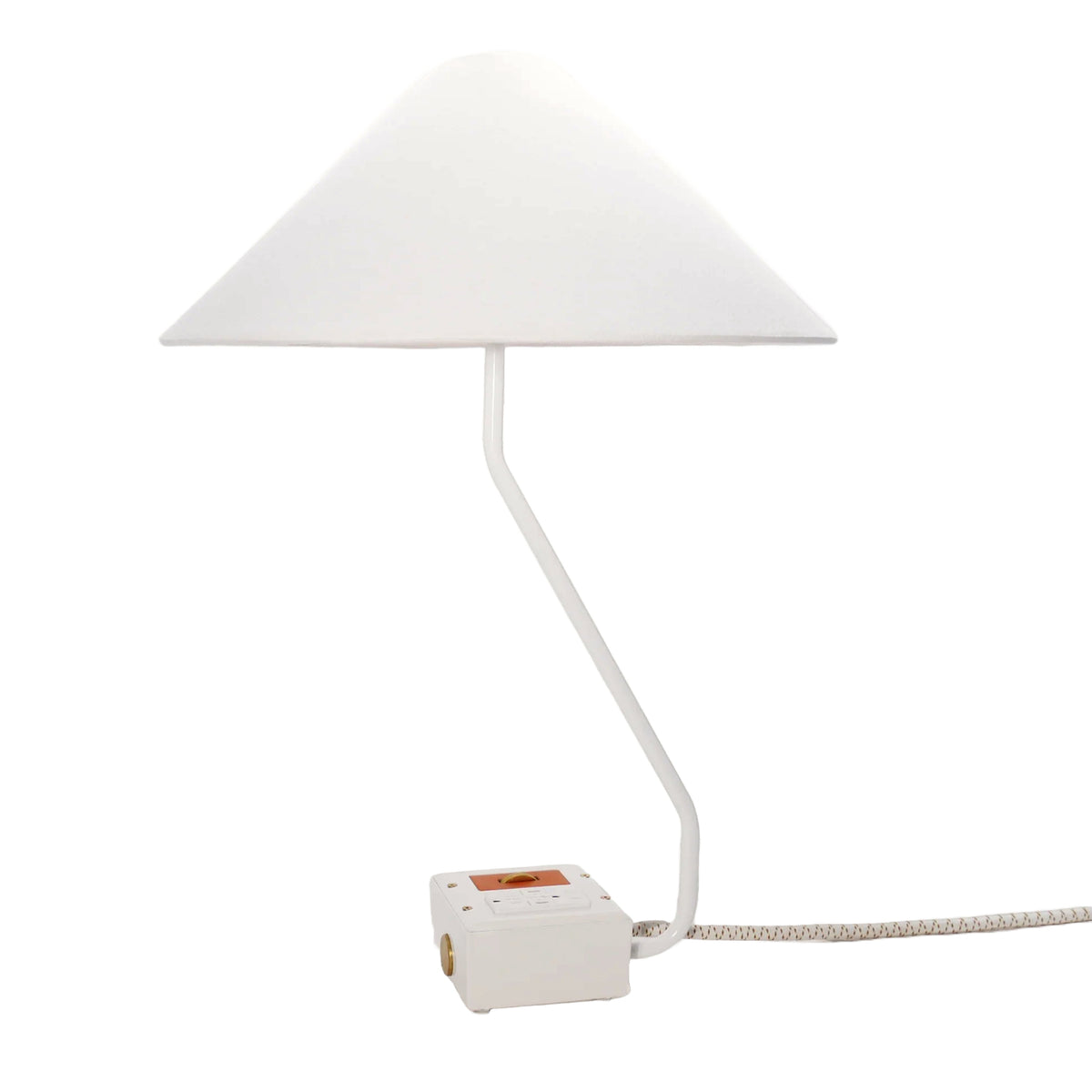 Eugene Fade Smart USBC Table Lamp | Aspen White