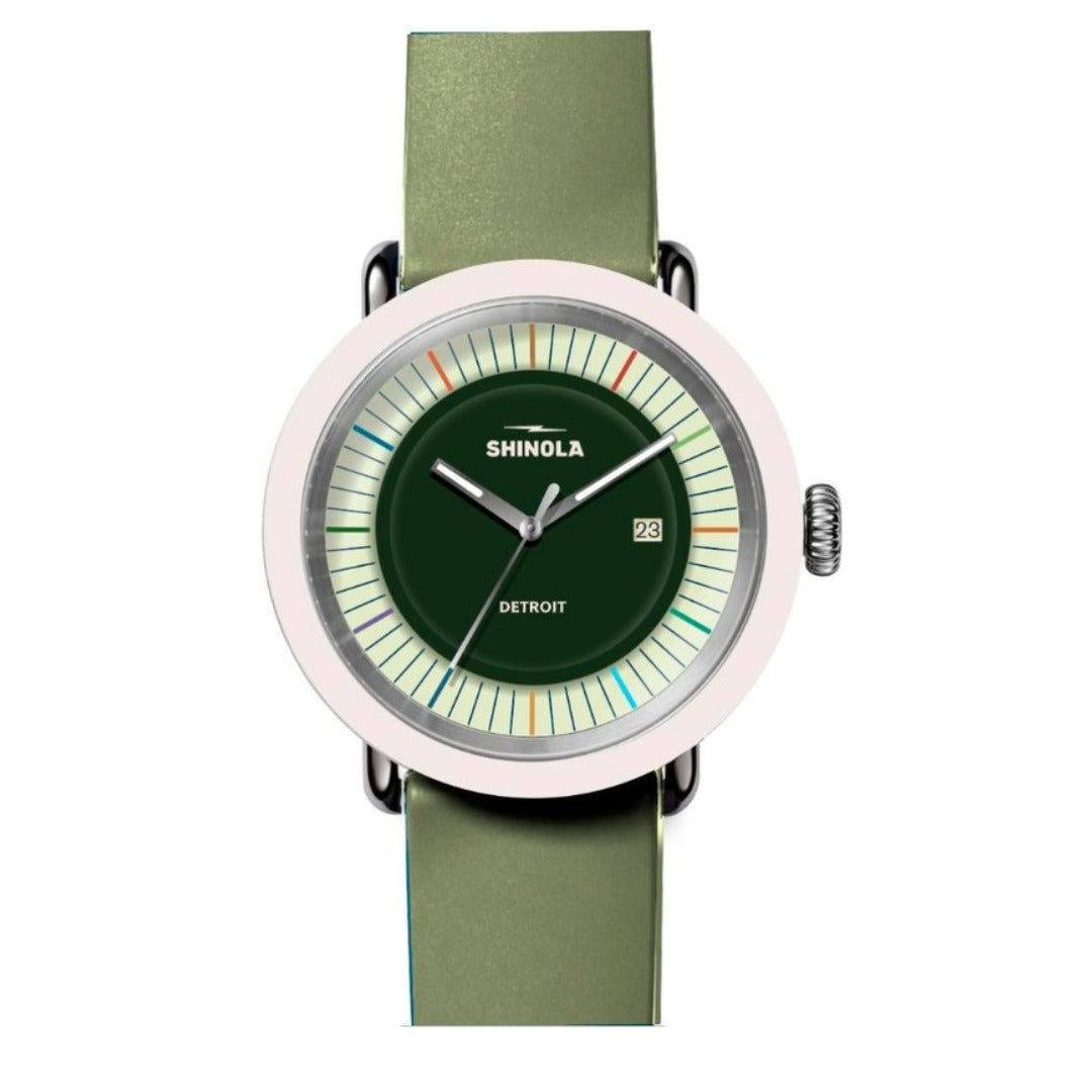 Runwell Detrola 41mm | Green