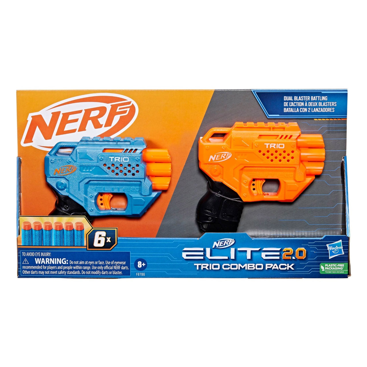 Nerf Elite 2.0 Trio Combo Pack