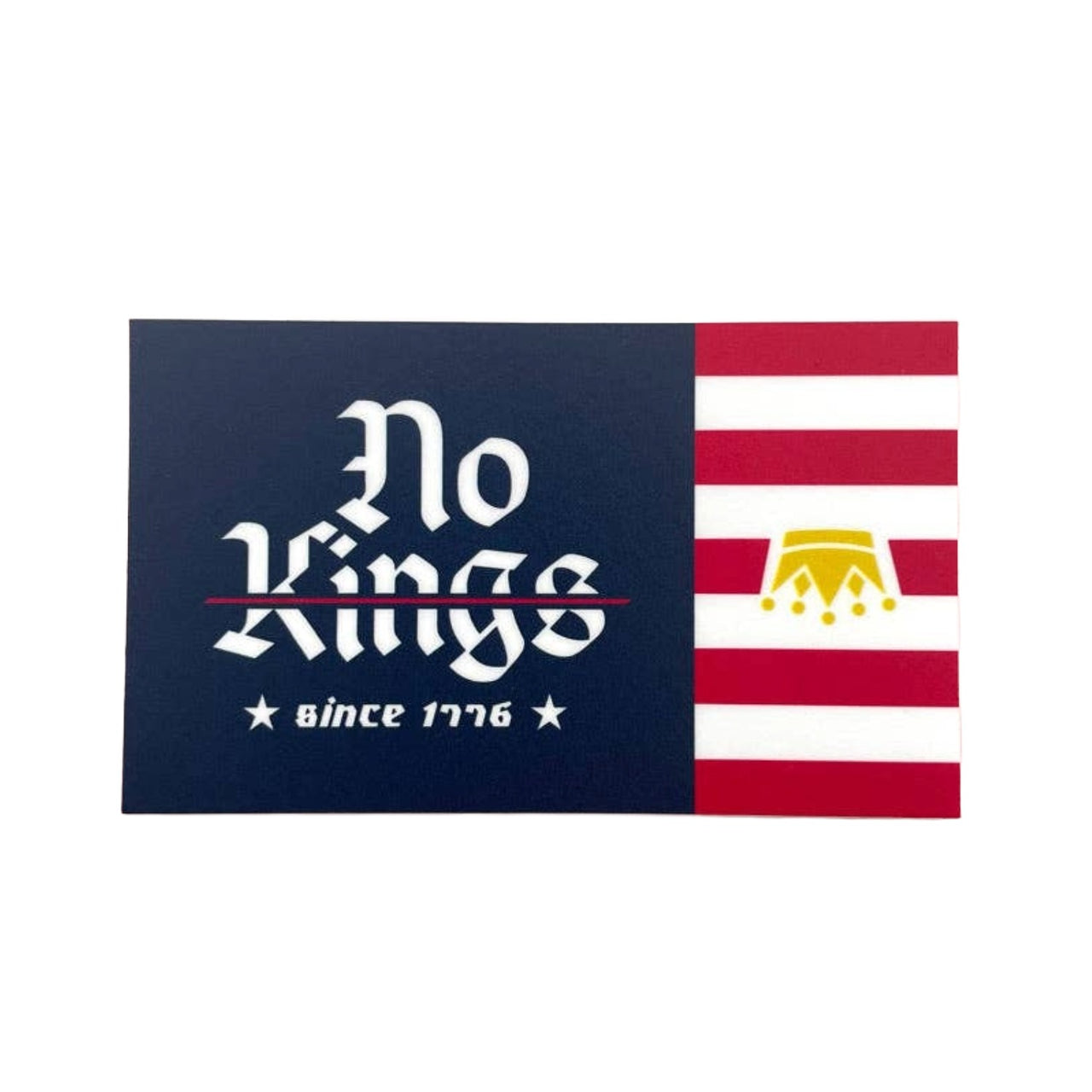 No Kings Sticker