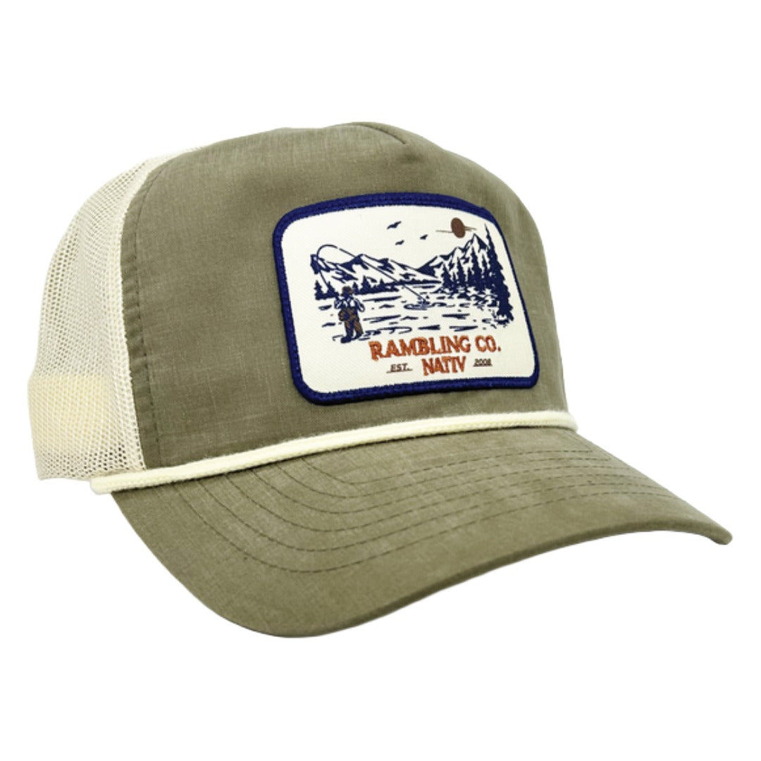 Casting Hat | Light Loden & Sand