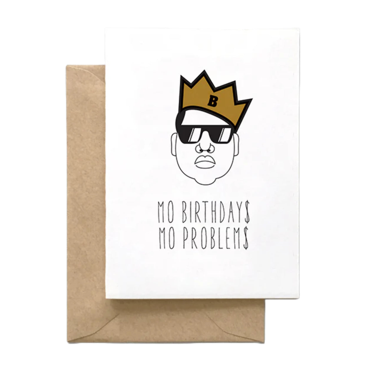 Mo Birthdays Mo Problems Card