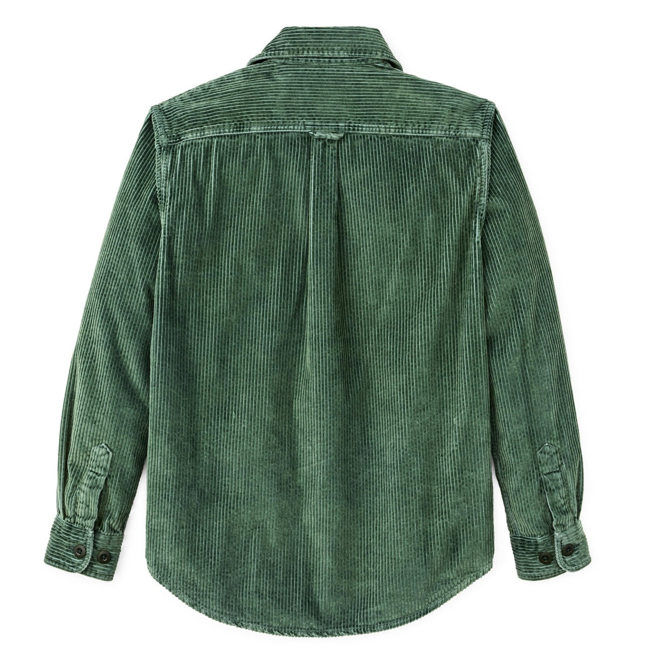 6-Wale Corduroy Shirt | Seabed Green
