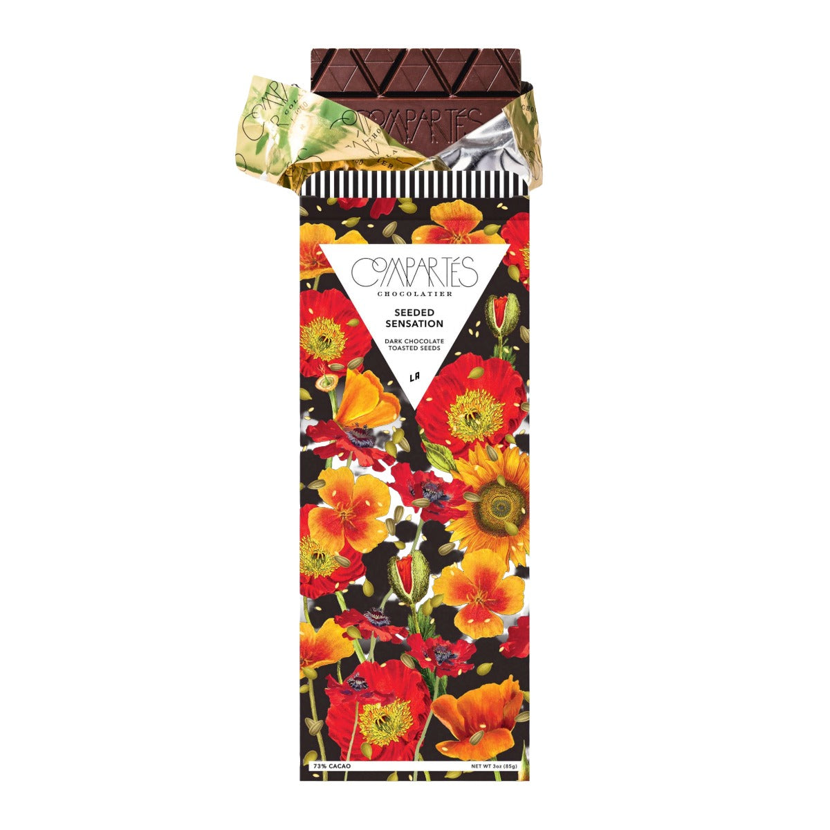Seeded Sensation Dark Chocolate Bar